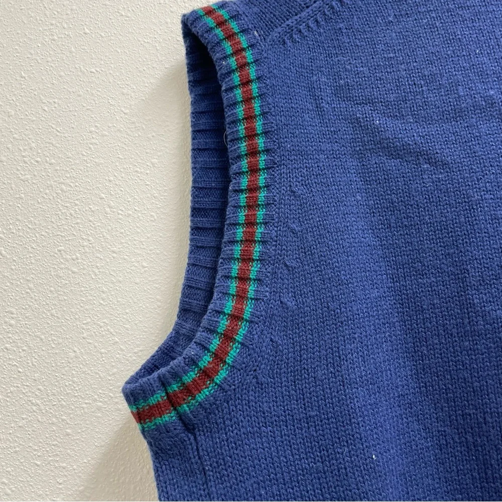 Grand Slam Vintage Cable Knit Sweater Vest - Picture 7 of 7